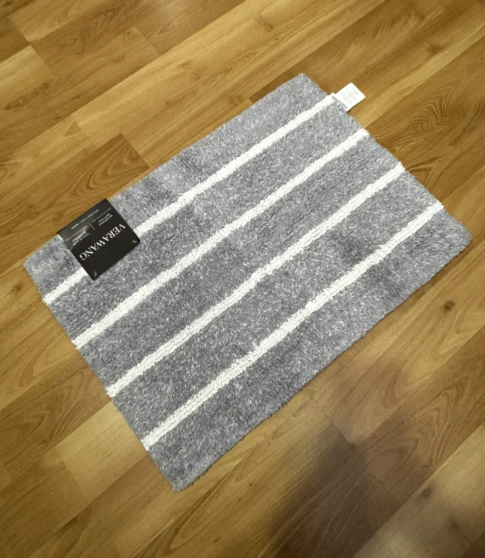 Vera Wang Luxury Plush Reversible Bath Bathroom Rug 17